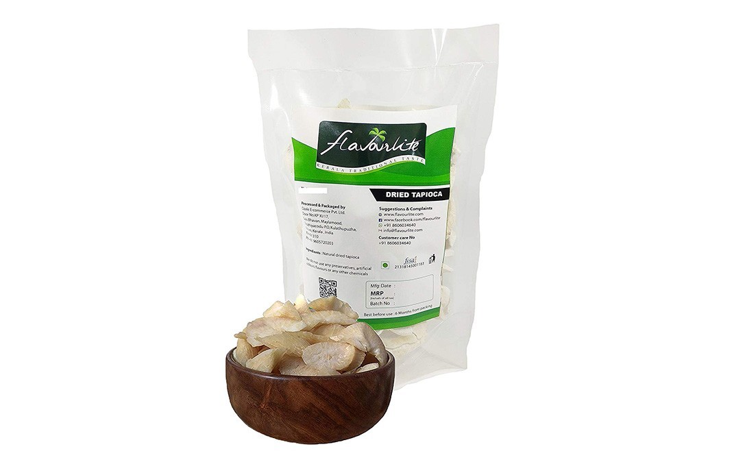Flavourlite Dried Tapioca    Pack  200 grams